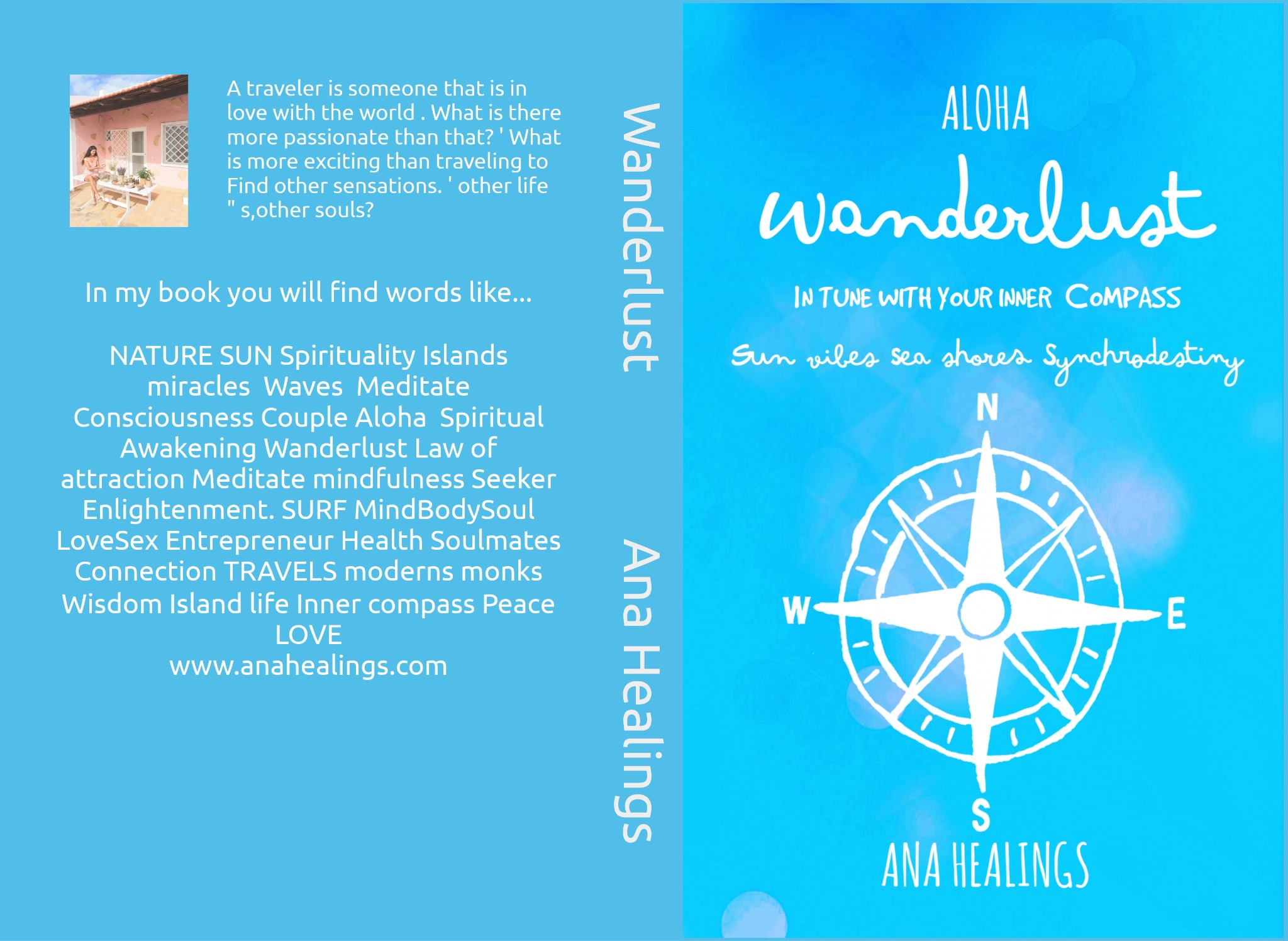 Wanderlust · In Tune With Your Inner Compass — English book cover by AnaHealings